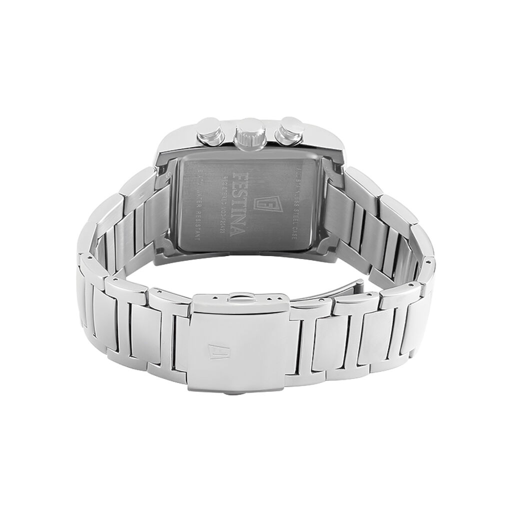 Montre Festina On The Square Chrono Bleu - Montres Homme | Histoire d’Or