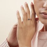 Bague Jahyna Or Jaune Saphir Et Diamant - Bagues solitaires Femme | Histoire d&rsquo;Or