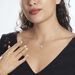 Collier Or Blanc Goulven Oxyde De Zirconium - Colliers Femme | Histoire d’Or