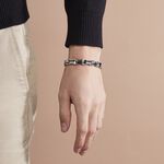 Bracelet Jordi Acier Bicolore - Bracelets Homme | Histoire d&rsquo;Or