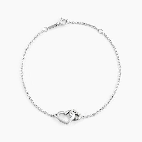 Bracelet Azylis Argent Blanc Oxyde De Zirconium - Bracelets Femme | Histoire d’Or