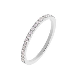 Alliance Lauralee Or Blanc Diamant - Alliances Femme | Histoire d’Or