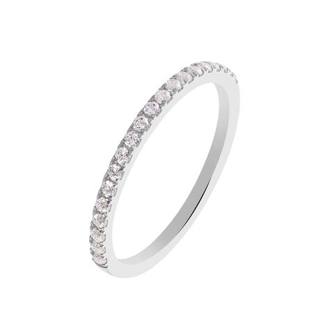 Alliance Lauralee Or Blanc Diamant - Alliances Femme | Histoire d’Or