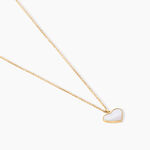 Collier Lucky Gems Or Jaune Nacre - F&ecirc;te des m&egrave;res Femme | Histoire d&rsquo;Or