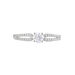 Bague Solitaire Katalina Or Blanc Diamant - Bagues solitaires Femme | Histoire d’Or
