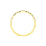 Alliance Markei Ruban Plat Or Bicolore - Alliances Unisex | Histoire d&rsquo;Or