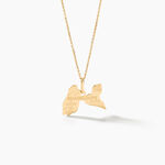 Pendentif Gaietana Guadeloupe Or Jaune - Pendentifs Famille | Histoire d&rsquo;Or