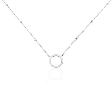 Collier Argent Blanc Cari - Colliers fantaisie Femme | Histoire d’Or