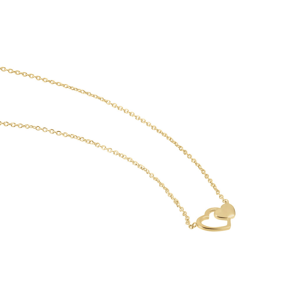 Collier Karelae Plaqué Or Jaune - Colliers Coeur Femme | Histoire d’Or
