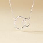 Collier Yalaz Argent Blanc Oxyde De Zirconium - Colliers fantaisie Femme | Histoire d&rsquo;Or