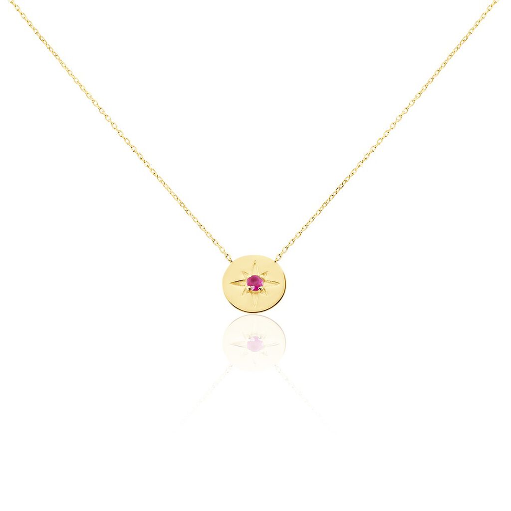 Collier Melchior Or Jaune Rubis - Colliers Femme | Histoire d’Or