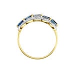 Bague Multipierres Or Jaune Margaux Topaze - Bagues avec pierre Femme | Histoire d&rsquo;Or