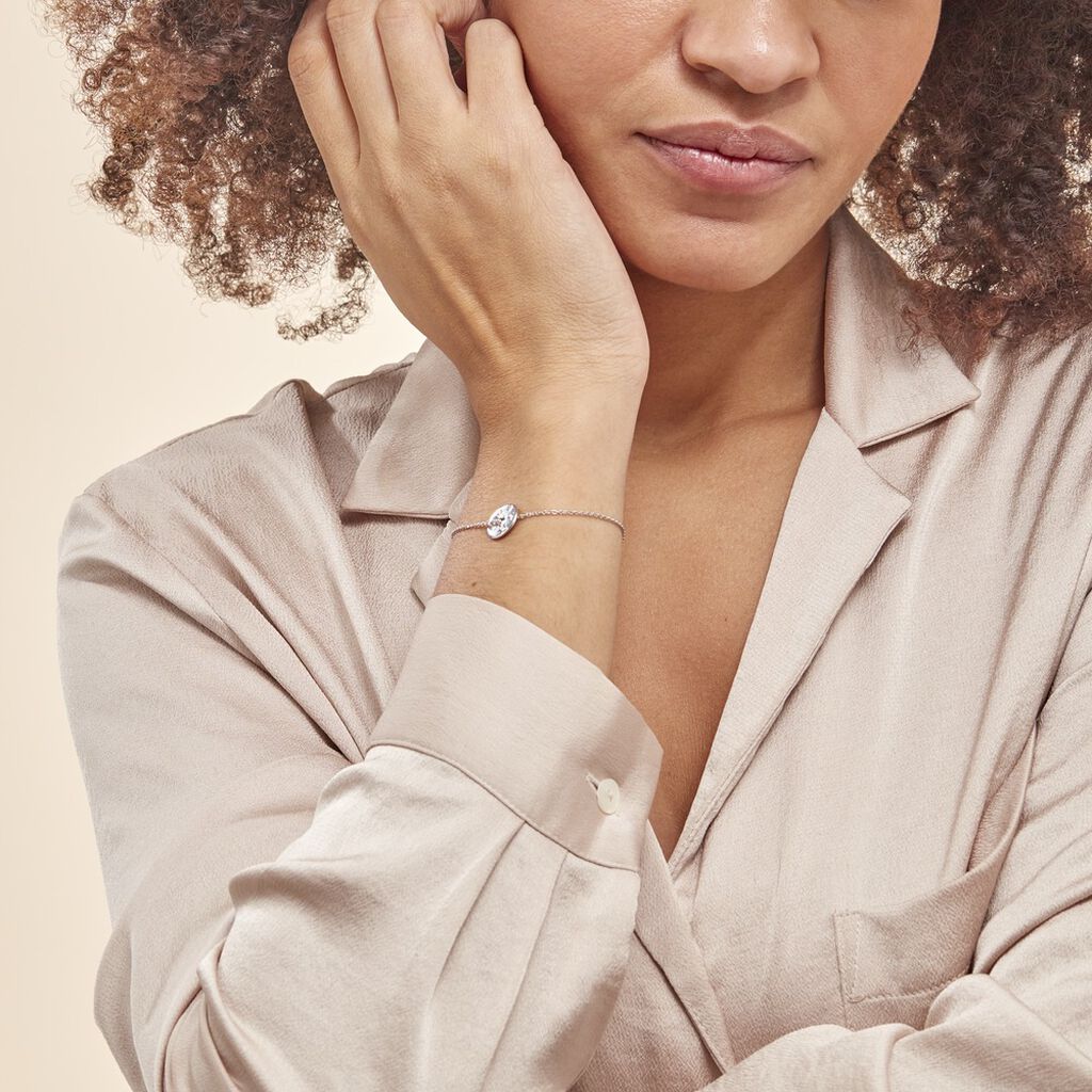 Bracelet Argent Grigori Oxydes De Zirconium - Bracelets Femme | Histoire d’Or