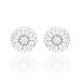 Boucles D'oreilles Puces Hyelana Argent Blanc Oxyde De Zirconium - Boucles d'oreilles fantaisie Femme | Histoire d’Or