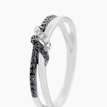 Bague Marina Or Blanc Diamant - Bagues avec pierre Femme | Histoire d&rsquo;Or