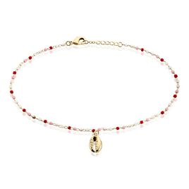 Chaine De Cheville Plaqué Or Jaune Lyndsea Perles De Miyuki - Chaînes de cheville Femme | Histoire d’Or