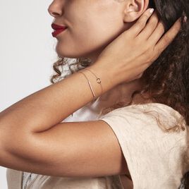 Bracelet Thyla Argent Rose Oxyde De Zirconium - Bracelets fantaisie Femme | Histoire d’Or