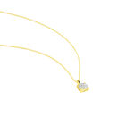 Collier Charlene Or Jaune Diamant Synthetique - Colliers Femme | Histoire d&rsquo;Or
