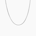 Cha&icirc;ne Simineae Argent Blanc - Chaines Femme | Histoire d&rsquo;Or