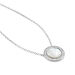 Collier Nawala Argent Blanc Oxyde De Zirconium Et Nacre - Colliers fantaisie Femme | Histoire d’Or