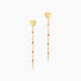 Boucles D'Oreilles Pendantes Bubble Argent Jaune - Boucles d'oreilles fantaisie Enfant | Histoire d&rsquo;Or