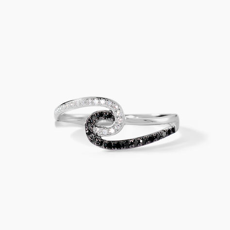 Bague Loriana Or Blanc Diamant - Bagues avec pierre Femme | Histoire d&rsquo;Or