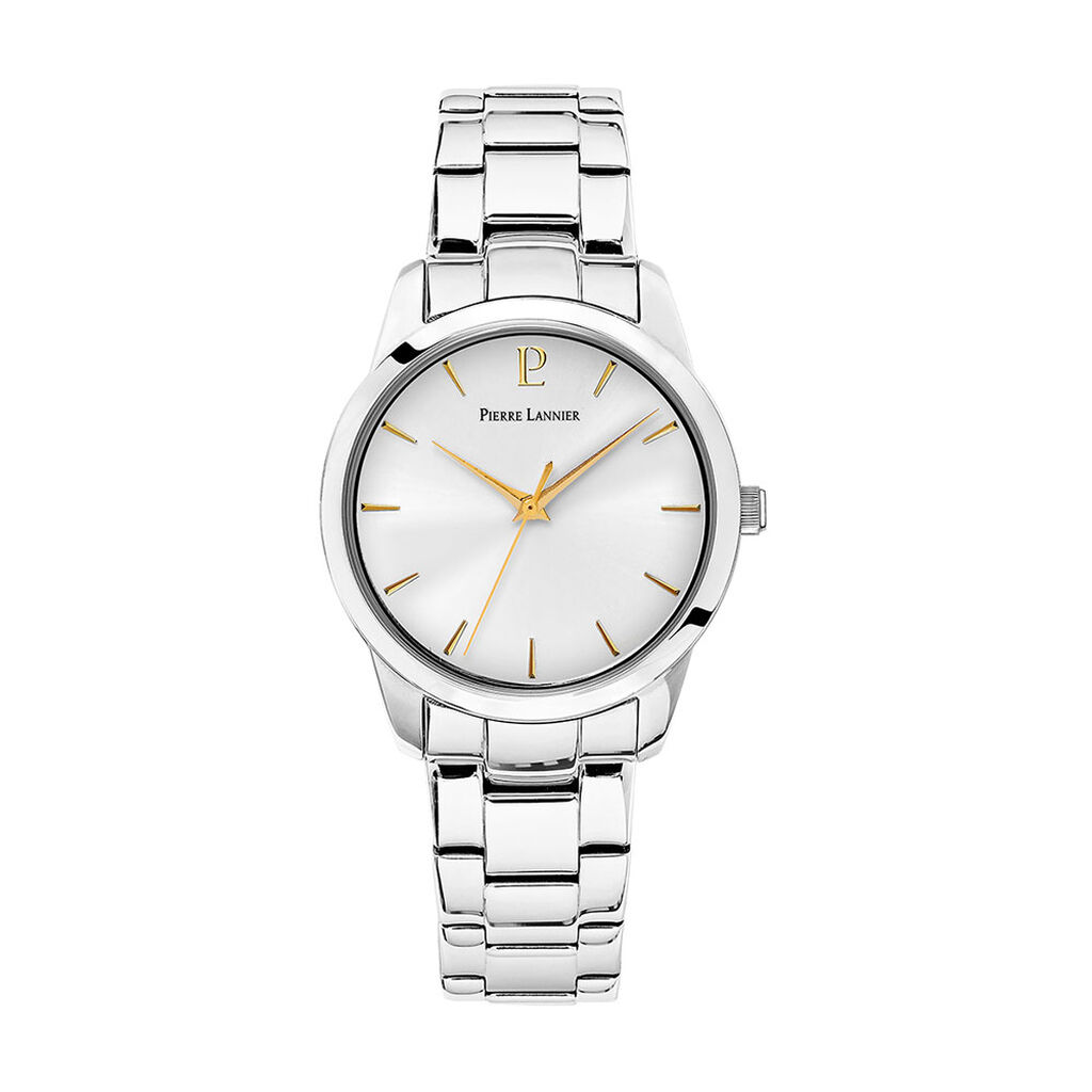 Montre Pierre Lannier Roxane Argenté - Montres Femme | Histoire d’Or