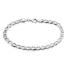 Bracelet Piato Marine Argent Blanc - Bracelets chaîne Homme | Histoire d’Or