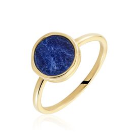 Bague Plaqué Or Neassa Sodalite - Bagues avec pierre Femme | Histoire d’Or