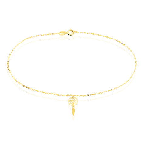 Cha&icirc;ne De Cheville Atarah Or Jaune - Cha&icirc;nes de cheville Femme | Histoire d&rsquo;Or