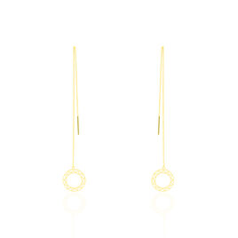 Boucles D'oreilles Pendantes Florent Or Jaune - Boucles d'oreilles pendantes Femme | Histoire d’Or