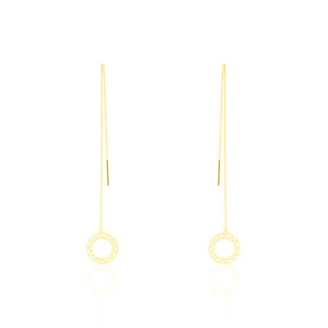 Boucles D'oreilles Pendantes Florent Or Jaune - Boucles d'oreilles pendantes Femme | Histoire d’Or
