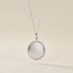 Pendentif Sunny Argent Blanc - Pendentifs Femme | Histoire d&rsquo;Or