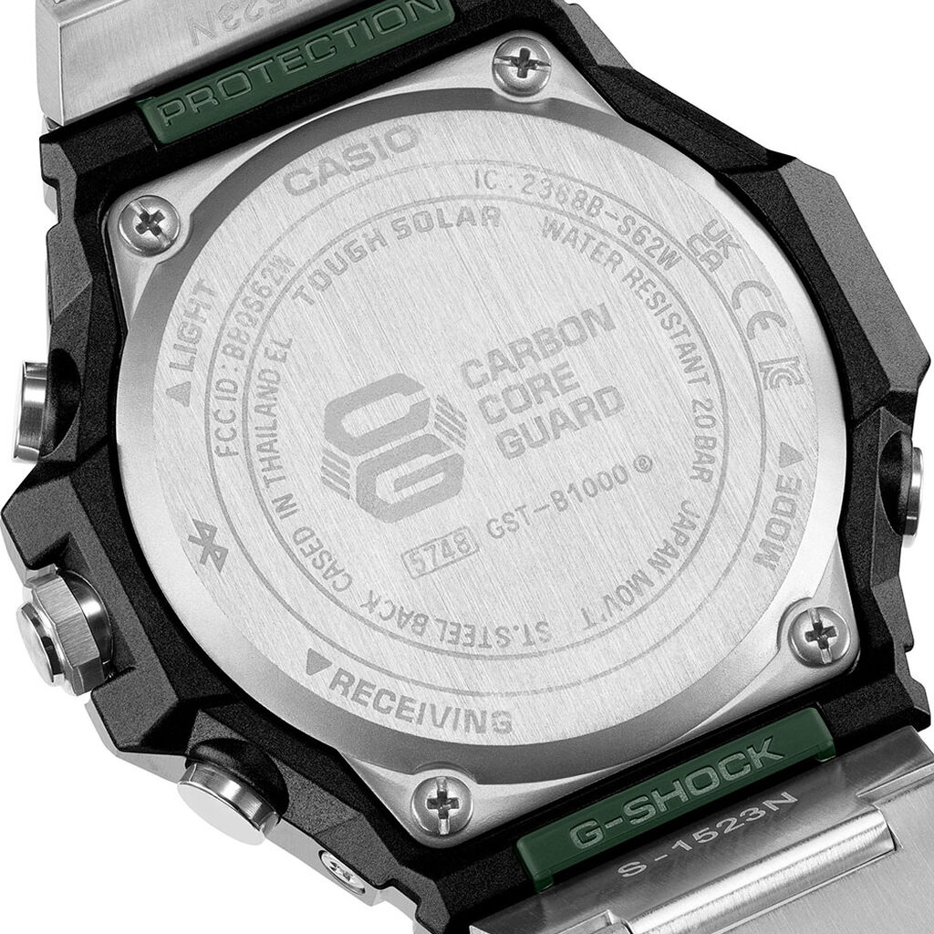 Montre G-Shock Premium Casio Gstb1000 Vert - Montres Homme | Histoire d&rsquo;Or