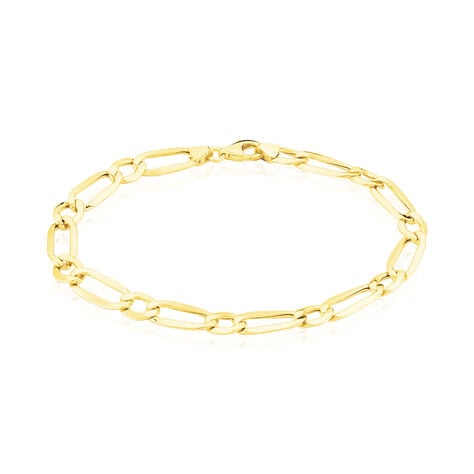 Bracelet Ophelio Maille Alternee 1/1 Or Jaune - Bracelets chaîne Homme | Histoire d’Or
