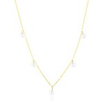 Collier Or Jaune Leucitica Oxydes De Zirconium - Colliers Femme | Histoire d&rsquo;Or