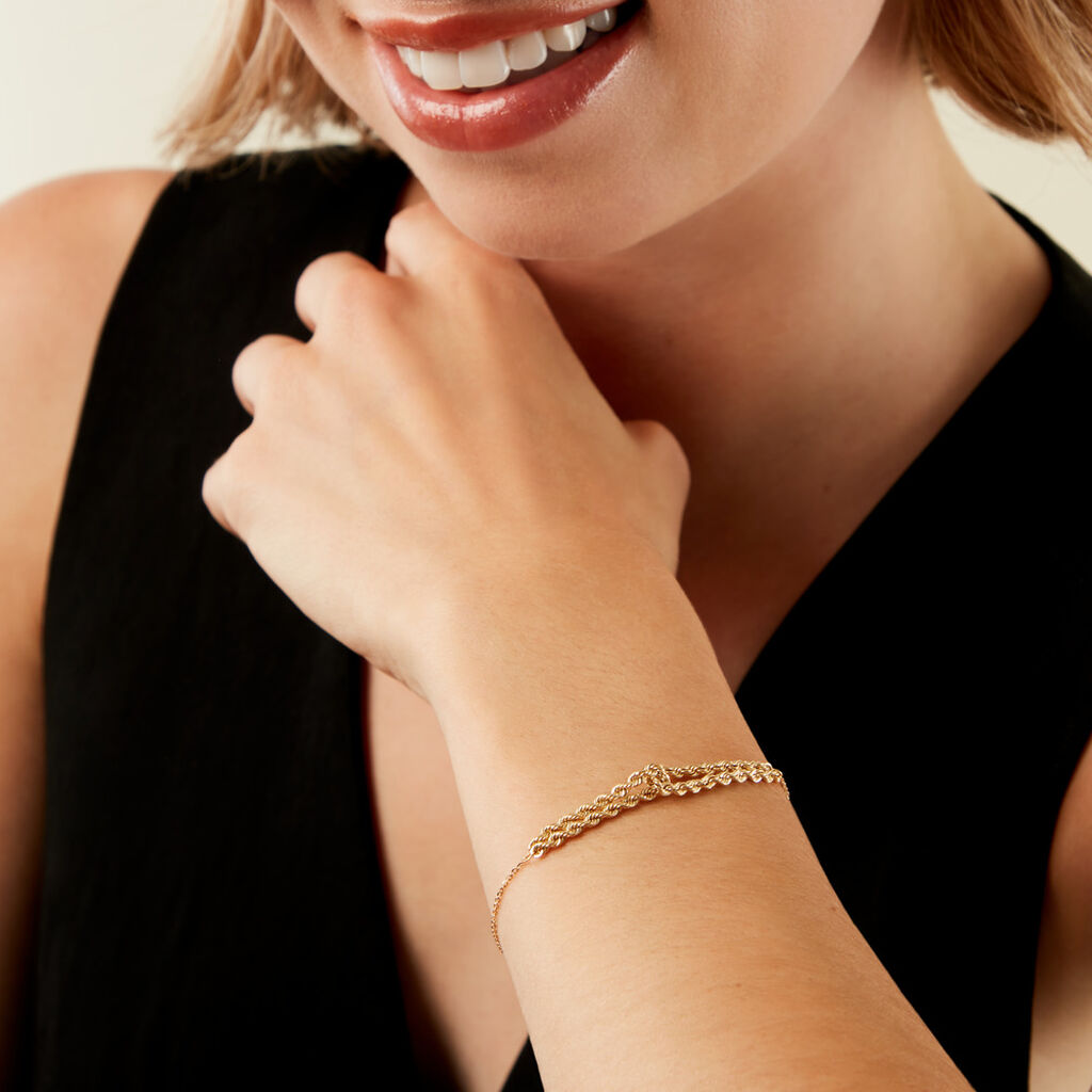 Bracelet Xyleena Or Jaune - Bracelets Femme | Histoire d&rsquo;Or