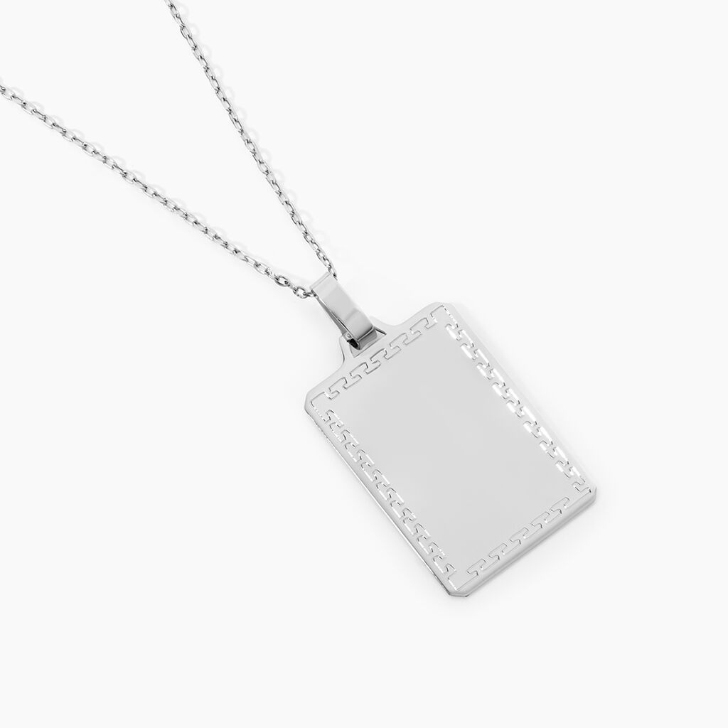 Pendentif Sirona Plaque Or Jaune - Cadeaux de naissance Famille | Histoire d&rsquo;Or