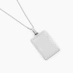 Pendentif Sirona Plaque Or Jaune - Cadeaux de naissance Famille | Histoire d&rsquo;Or