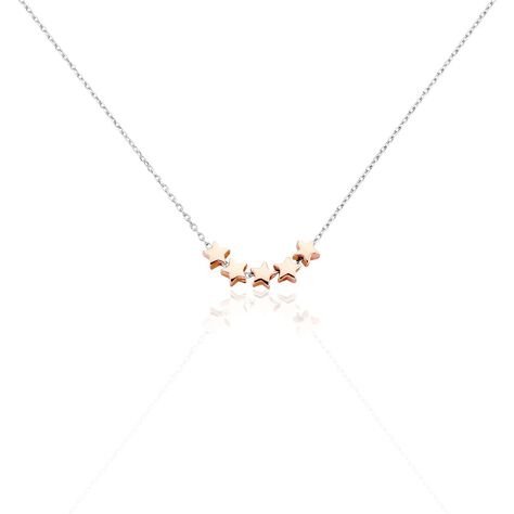 Collier Argent Bicolore Manya - Colliers fantaisie Femme | Histoire d’Or