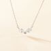 Collier Winter Sweetness Argent Blanc Oxyde De Zirconium - Colliers fantaisie Femme | Histoire d’Or