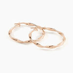 Cr&eacute;oles Argent Rose Alieno - Boucles d'oreilles cr&eacute;oles Femme | Histoire d&rsquo;Or