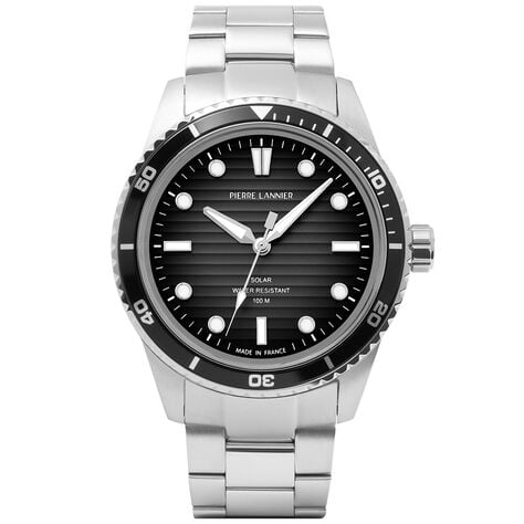 Montre Pierre Lannier Inti Gris - Montres Homme | Histoire d’Or