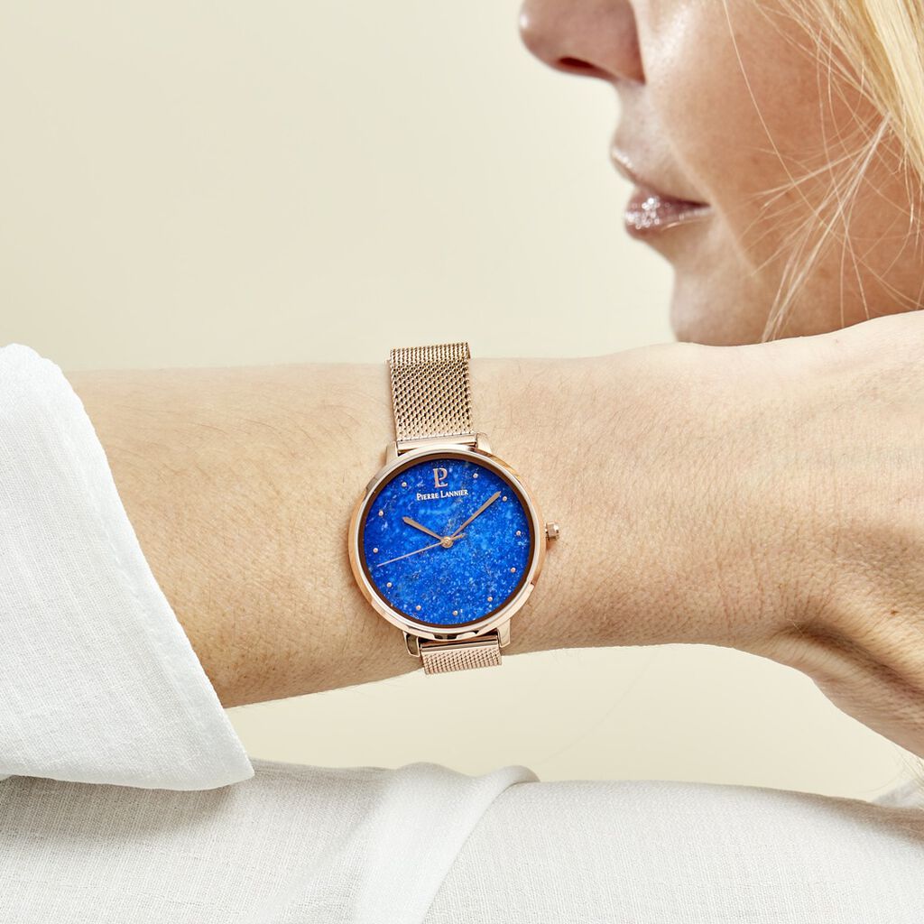 Montre Pierre Lannier Elara Bleu - Montres Femme | Histoire d’Or
