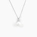 Collier Albine Argent Blanc Perle De Culture Et Oxyde De Zirconium - Colliers fantaisie Femme | Histoire d’Or