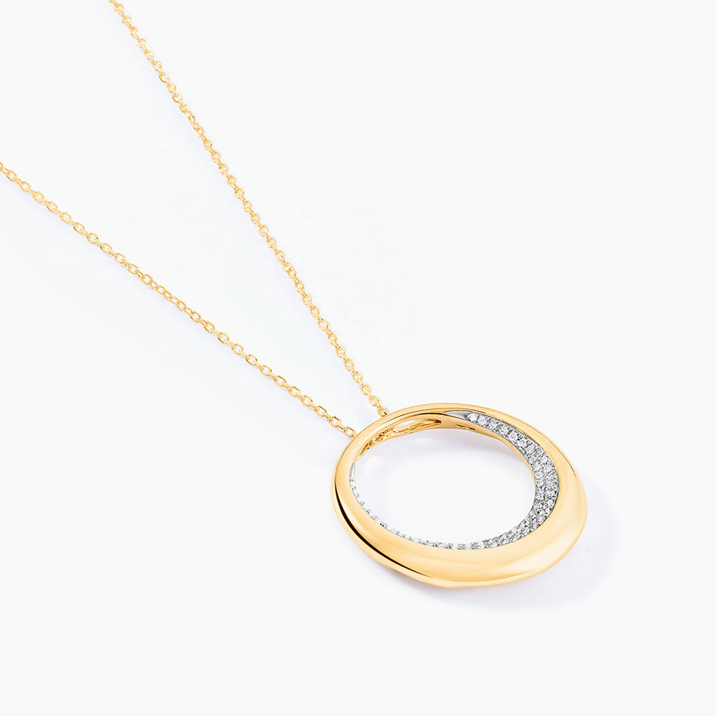 Collier Batoul Or Jaune Diamant - Colliers Femme | Histoire d&rsquo;Or