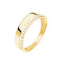 Bague Katiana Or Jaune Oxyde De Zirconium