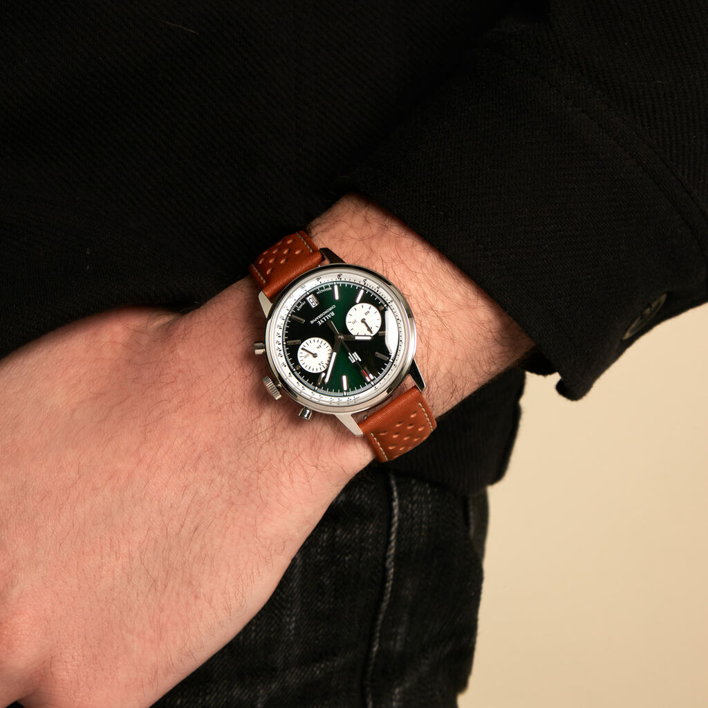 Montre Lip Rallye Meca-Quartz Vert - Montres Homme | Histoire d&rsquo;Or