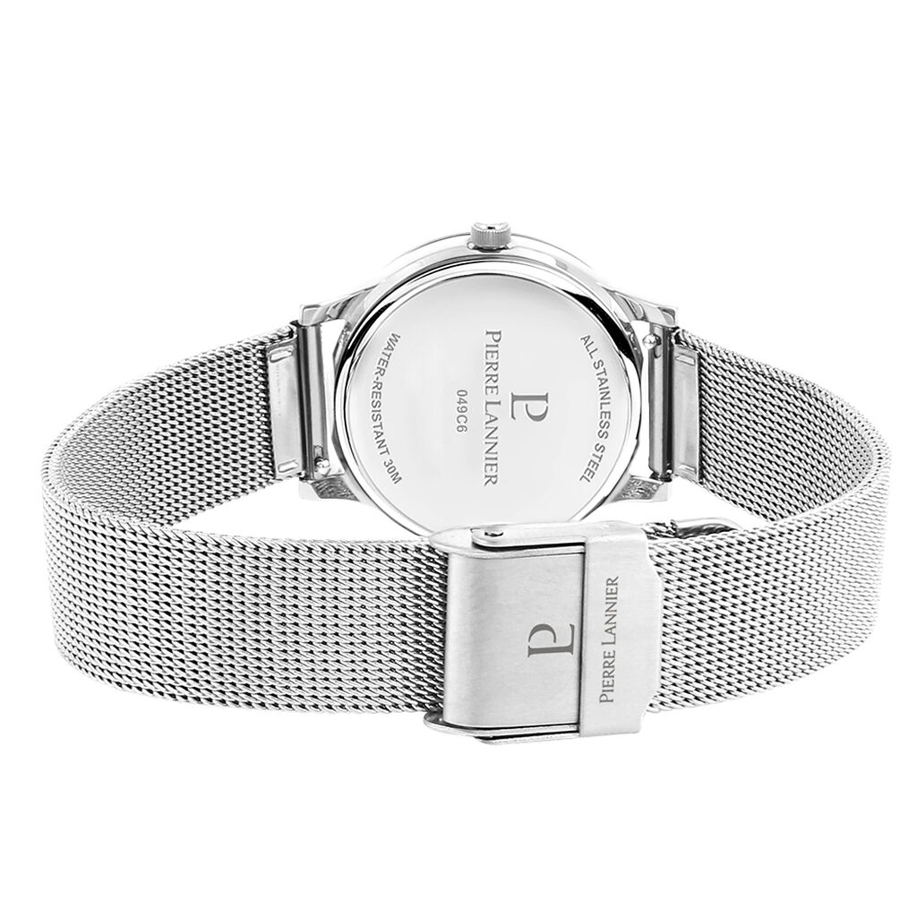 Montre Pierre Lannier Week End Ligne Pure Argent - F&ecirc;te des m&egrave;res Femme | Histoire d&rsquo;Or