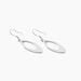 Boucles D'oreilles Pendantes Andrienne Argent Blanc - Boucles d'oreilles fantaisie Femme | Histoire d’Or